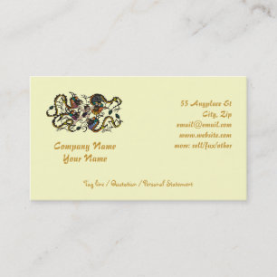 Cartão De Visita Dragões de Combate a Dragões