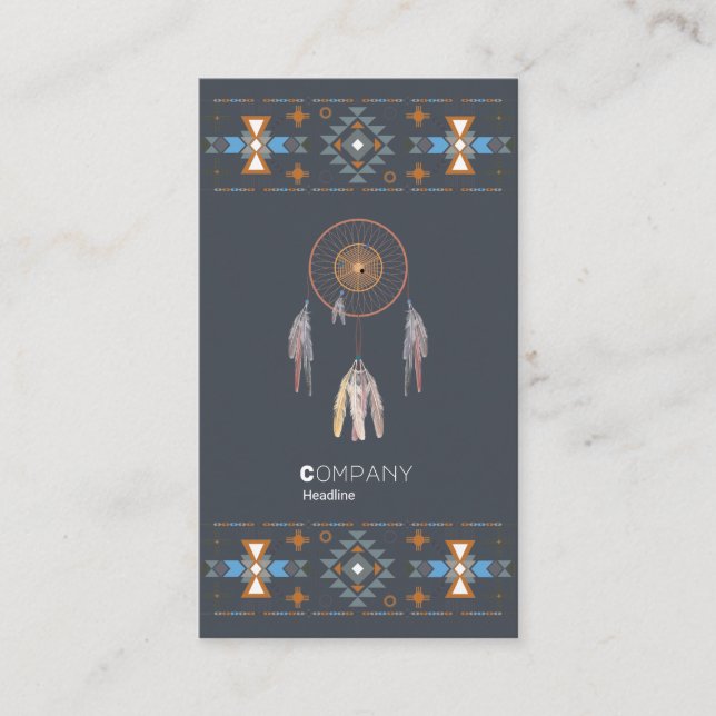 Cartão De Visita Dreamcatcher (Frente)