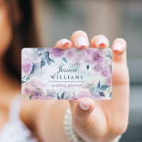 Dreamy Purple Rosa Floral