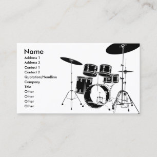 Cartão De Visita drum_edge