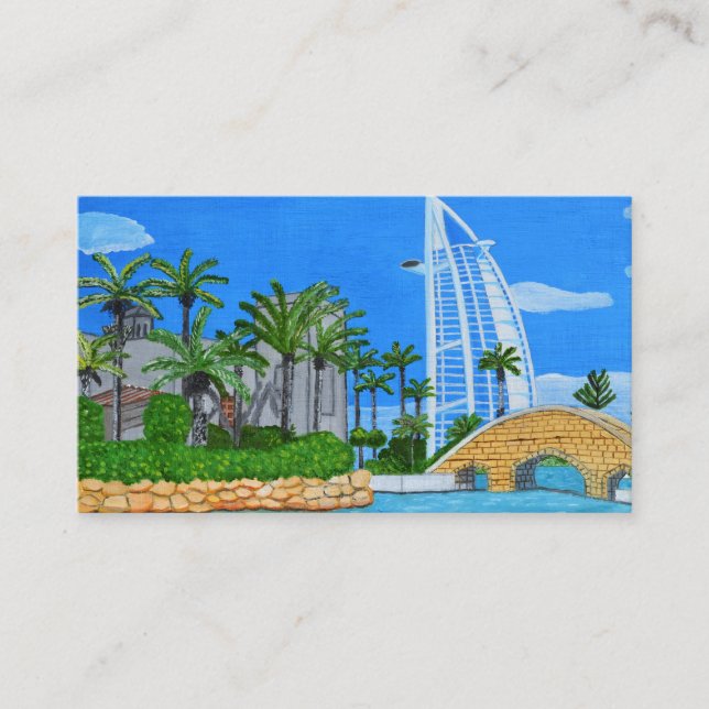 Cartão De Visita Dubai (Frente)