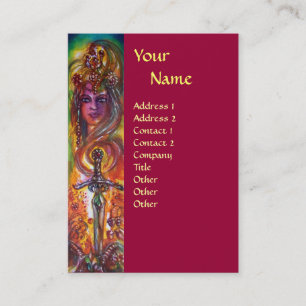 CARTÃO DE VISITA DURENDAL, ESPADA ROMÂNTICA E ANGEL