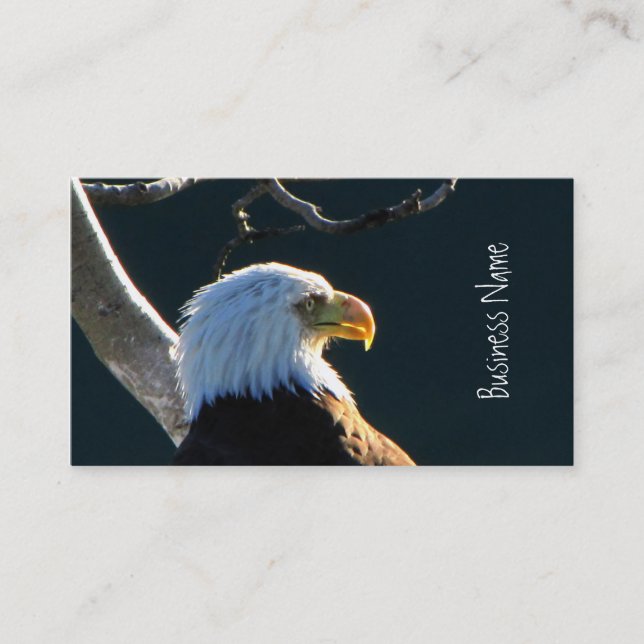 Cartão De Visita Eagle na atenção (Frente)