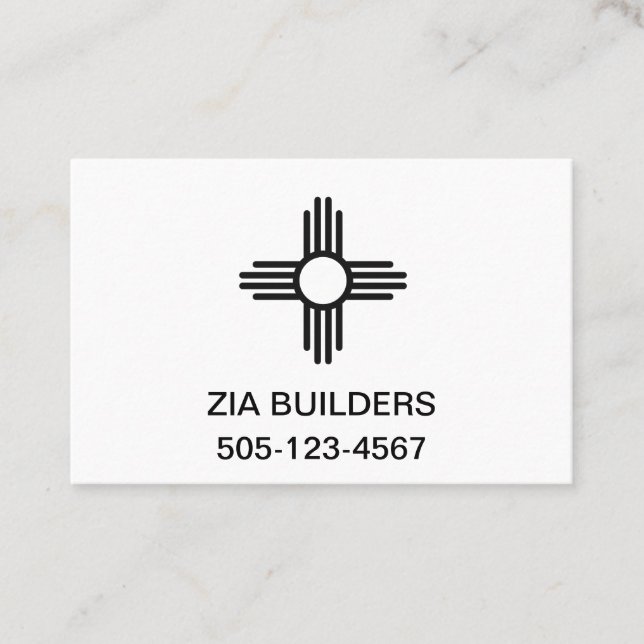 Cartão de visita Easy Personalize Modelo Euro Sz (Frente)