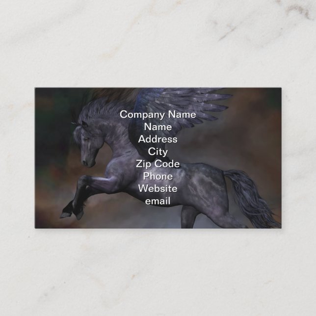 Cartão De Visita Ebony (Frente)