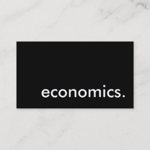 Cartão De Visita economia.