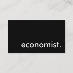 Cartão De Visita economista.