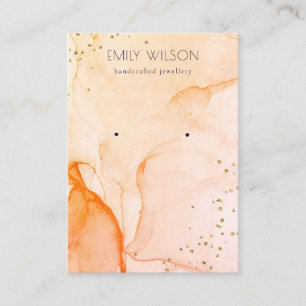 Cartão De Visita Ecrã Amarelo de Cor Laranja Estática de Cor Laranj