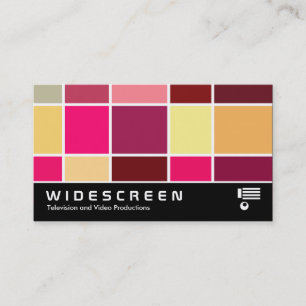 Cartão De Visita Ecrã panorâmico 155 - Composição a cores