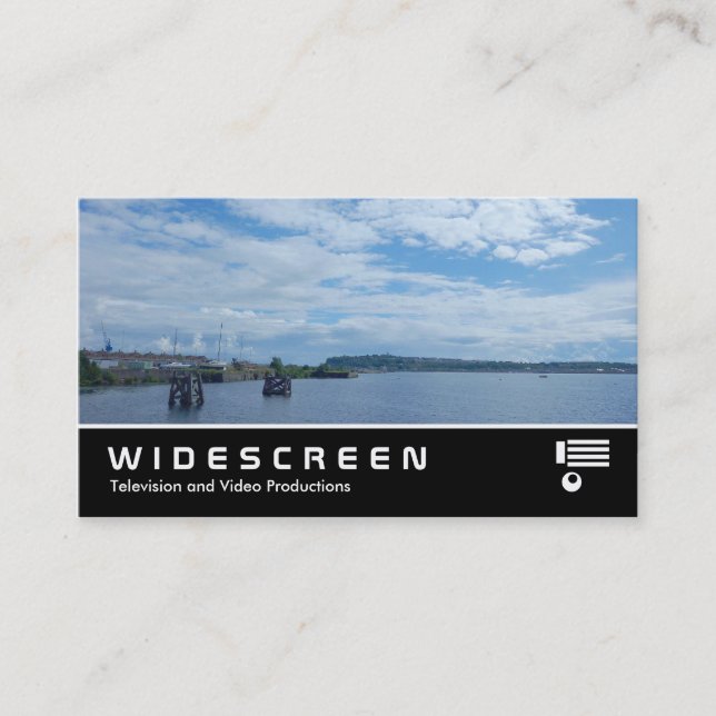 Cartão De Visita Ecrã panorâmico 283 - Compartimento de Cardiff (Frente)