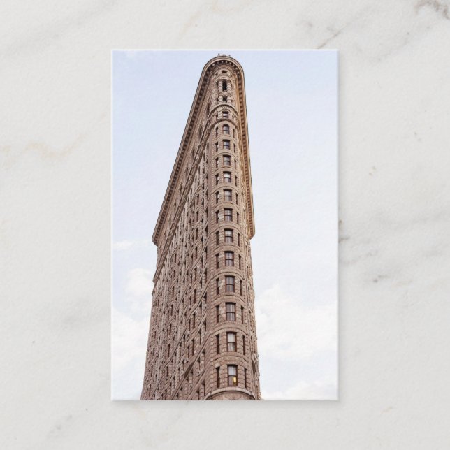 Cartão De Visita Edifício flatiron (Frente)