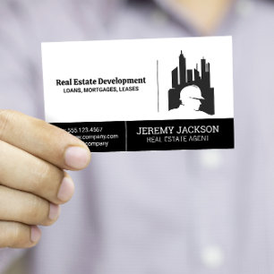 Cartão De Visita Edifícios comerciais   Construção