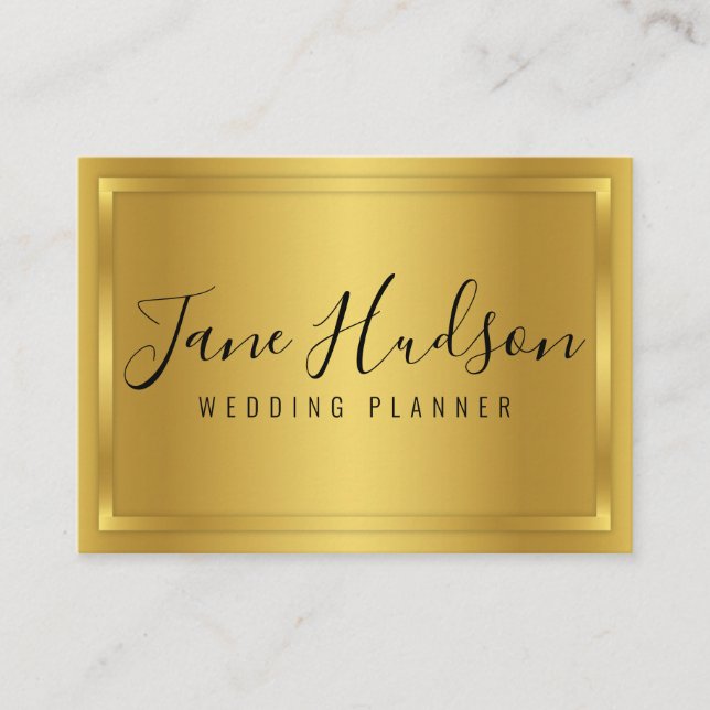 Cartão de Visita Editável Minimalista Elegante Dou (Frente)