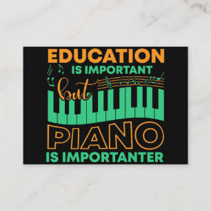 Cartão De Visita Educação Musical E Piano