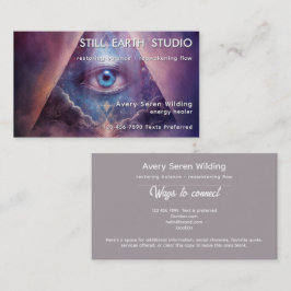 Cartão De Visita Eixo Sagrado | Terceiro Olho Design