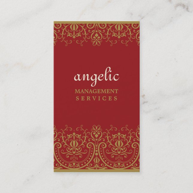 CARTÃO DE VISITA: Elaboradamente fino 1 (Frente)