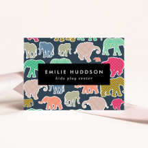 Elefantes Coloridos, Centro de Reprodução, Centro 