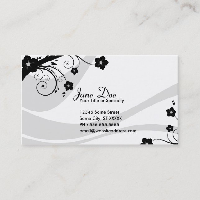 Cartão De Visita eleganceEssentials (Frente)