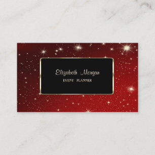 Cartão De Visita Elegância Luxuosa Estilosa, Moderna, Armação Preta
