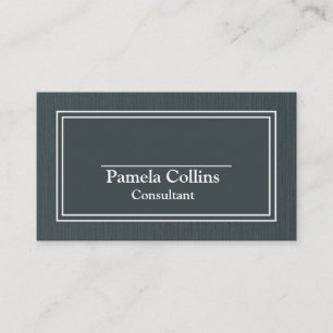 Cartão De Visita Elegância Moderna Elegante Profissional Simples