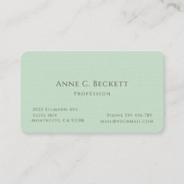 Cartão De Visita Elegant 