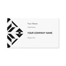 Elegant Black and White Geometric Design