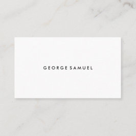Cartão De Visita Elegant Minimal Business Branding