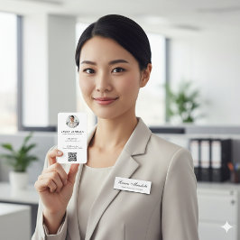 Cartão De Visita Elegant Personalized Editable Business Card Print