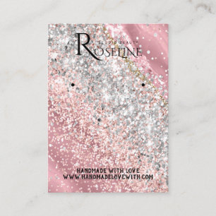 Cartão De Visita Elegant Watercolor - Cor - de-água rosa - Tela de 