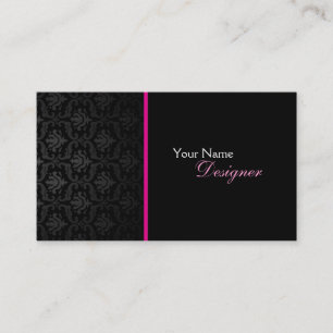 Cartão de visita elegante