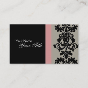 Cartão de visita elegante