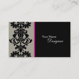 Cartão de visita elegante