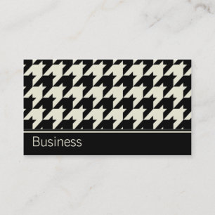 Cartão De Visita Elegante à moda moderno retro elegante de