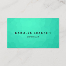 Cartão De Visita Elegante azul elegante moderno