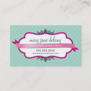 CARTÃO DE VISITA elegante, corajoso, fuschia, verd