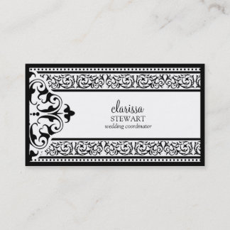 CARTÃO DE VISITA ELEGANTE DE 311 CLARISSA