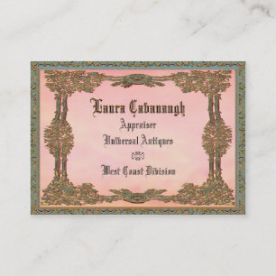 Cartão de visita elegante de Lola