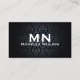 Cartão De Visita Elegante Fashion | Monograma