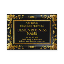 Elegante Floral Moderno Dourado Preto Ornamentado