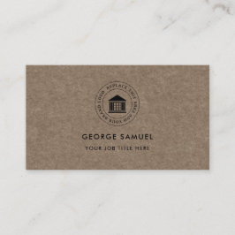 Cartão De Visita Elegante Logotipo Personalizado Moderno Minimalist