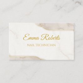 Cartão de Visita Elegante Luxo Dourado | Minimalis
