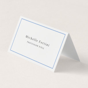 Cartão De Visita Elegante minimalista