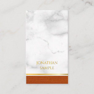 Cartão De Visita Elegante minimalista Modelo superior luxuoso