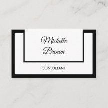 Elegante Minimalista Preto e Branco