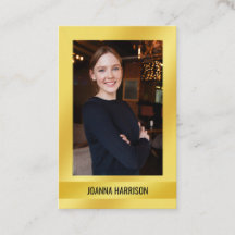 Elegante Moderno Shimmery Shiny Foto Dourada Europ