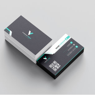 Cartão De Visita Elegante moderno simples