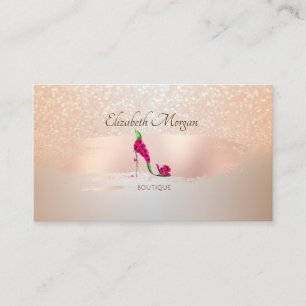 Cartão De Visita Elegante Moderno, Traço De Pincel,Altos Cheiros Fl