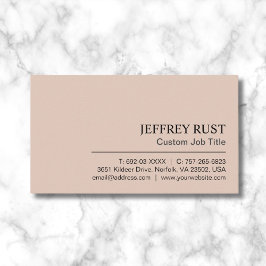 Cartão De Visita Elegante, personalizado, profissional minimalista