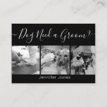 Elegante preto e branco, adição de logotipo