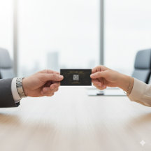 Elegante Preto e Dourado Luxo Profissional